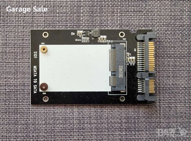 Преходник NEXT, mSATA SSD към 2.5" SATA, снимка 1 - Кабели и адаптери - 41763538