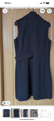 Черна рокля на Ted Baker , снимка 3 - Рокли - 53869293