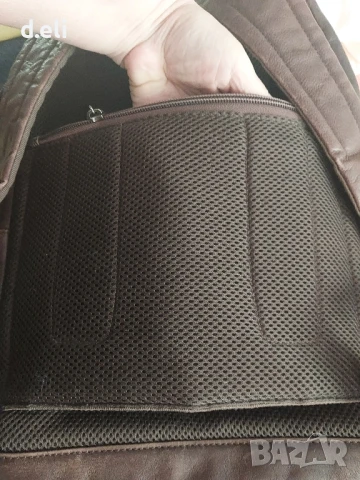 PIQUADRO Italy Original. Страхотна кожена раница, снимка 10 - Раници - 21372553