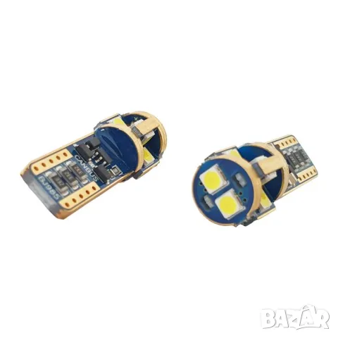 LED крушки T10 24V 6000K 2 броя, снимка 2 - Аксесоари и консумативи - 55865032