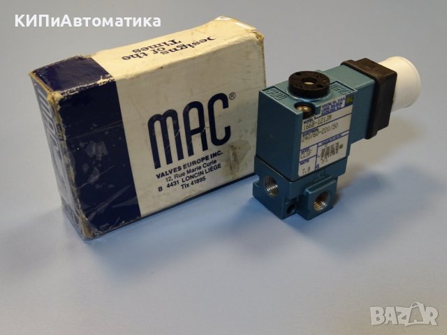 Пневматичен разпределител MAC 166B-121JM pneumatic valve, снимка 10 - Резервни части за машини - 39374273