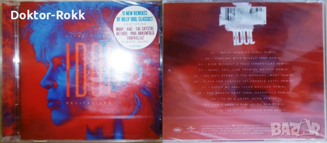 Billy Idol + Beatsteaks - оригинални и неофициални дискове, снимка 8 - CD дискове - 53689565