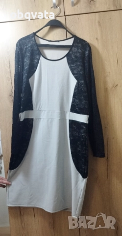 НОВА Дамска рокля с дълъг ръкав , снимка 3 - Рокли - 52930130