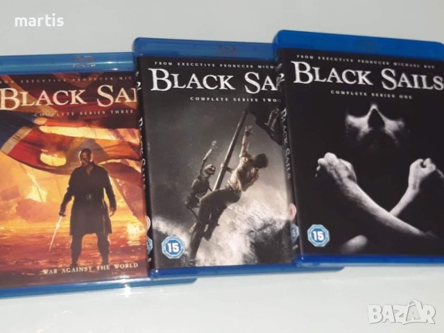 Blu-Ray BLACK SAIL/отлично състояние сезони 1-3 /, снимка 2 - Blu-Ray филми - 42465444