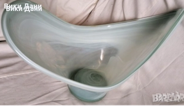 Стъклени споени Витраж Морано вази Свещници , снимка 6 - Колекции - 31481168