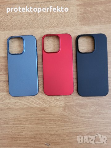 Thin Fit кейс iPhone 14 Pro, 14 Pro Max - червен, снимка 2 - Калъфи, кейсове - 41747387