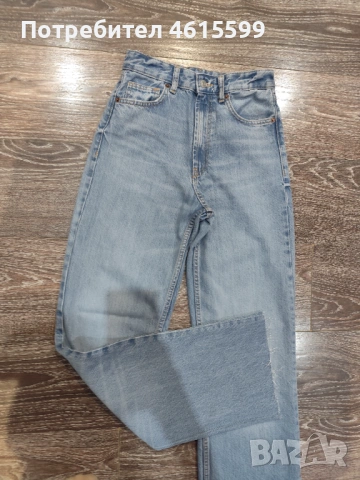 сини дънки на Zara, снимка 3 - Дънки - 53851294