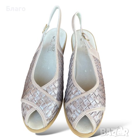 Дамски анатомични сандали естествена кожа на ARA - Разпродажба , снимка 3 - Сандали - 26037021