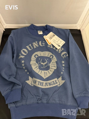Детска блуза "Young King of the Jungle" – Нови, снимка 3 - Детски Блузи и туники - 53782942