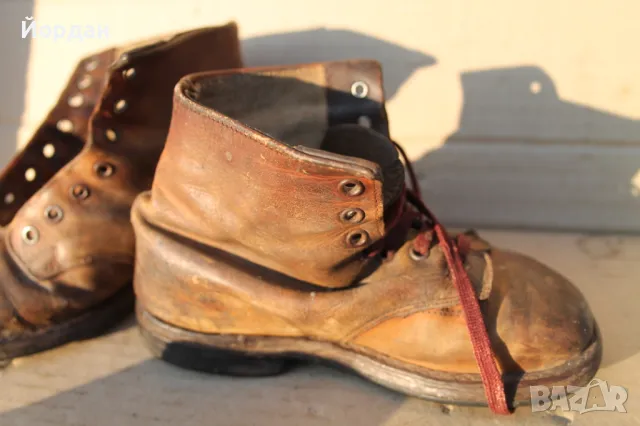 Детски обувки  1920-та година кожа и гьон, снимка 5 - Други ценни предмети - 48015545