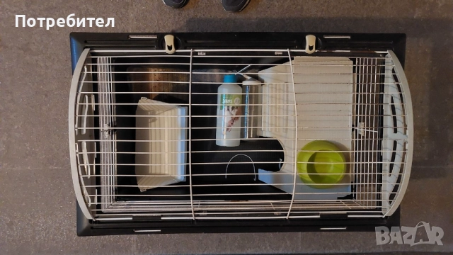 Клетка за мини зайче или морско свинче Ferplast Casita 80, снимка 6 - За гризачи - 52118057