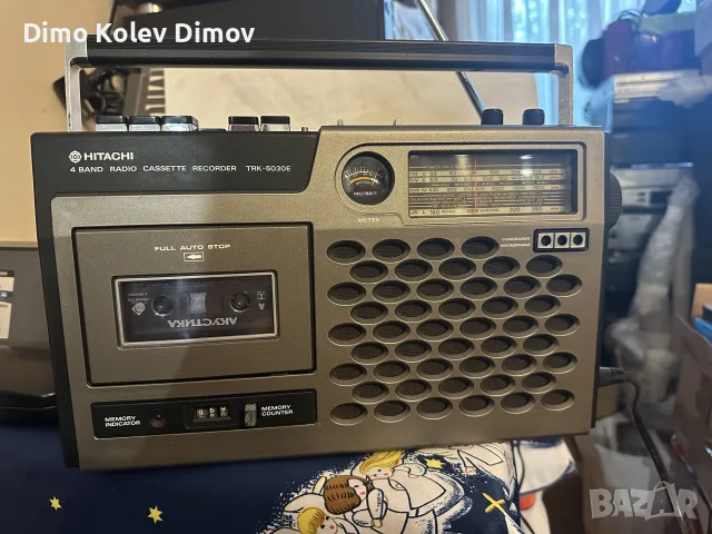 HITACHI TRK 5030 Радиокасетофон. Като чисто Нов! Всичко работи идеално.