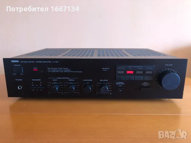 YAMAHA A-420, снимка 1 - Ресийвъри, усилватели, смесителни пултове - 47418471