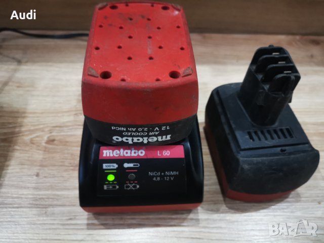 Продавам зарядни устройства за: METABO / FACOM / MILWAUKEE  Зарядно METABO  L60 цена 79лв. Две батер, снимка 5 - Винтоверти - 39640632