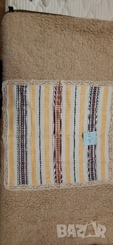 4 броя ръчно тъкани покривки,месали,100%памук, снимка 6 - Антикварни и старинни предмети - 52126621