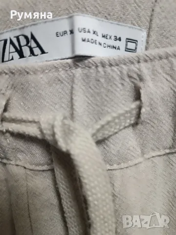Zara-дамски,летен панталон,лек потур, снимка 4 - Панталони - 55832117