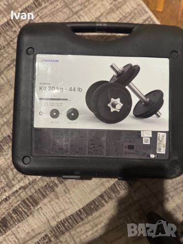 Дъмбели 20кг , снимка 2 - Фитнес уреди - 52723794