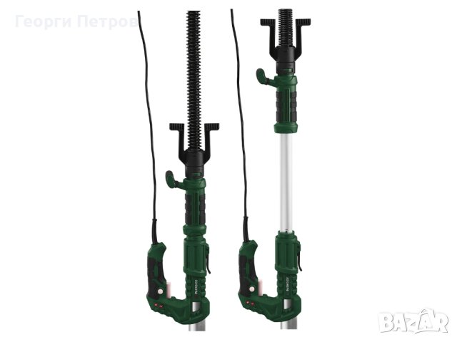 Немска шлайф машина за тавани и стен Parkside Жираф ++ 6 бр. кръгли ша, снимка 11 - Други инструменти - 44160335