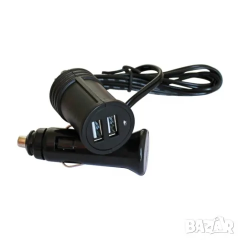 Разклонител за запалка с 2 USB порта, снимка 2 - Аксесоари и консумативи - 55863036
