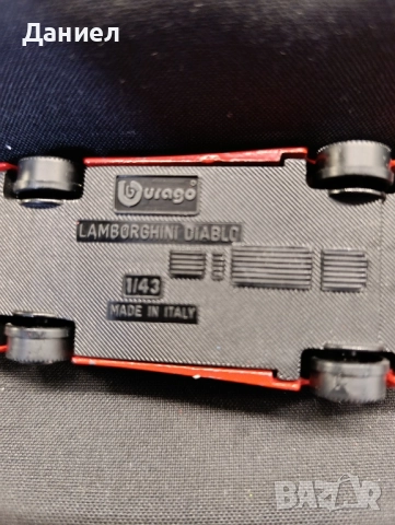 Количка Burago Lamborghini diablo , снимка 3 - Колекции - 52020634