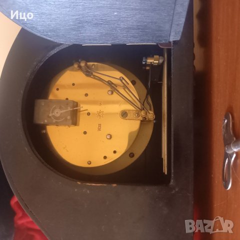 Каминен часовник Junghans, снимка 2 - Антикварни и старинни предмети - 40954264