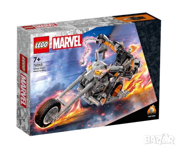 LEGO® Marvel Super Heroes 76245 - Робот и мотоциклет на Призрачния ездач, снимка 1 - Конструктори - 41565918