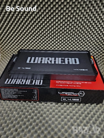 4 канален Усилвател SQ Урал Warhead W4.135 клас АБ , снимка 2 - Ресийвъри, усилватели, смесителни пултове - 53669959