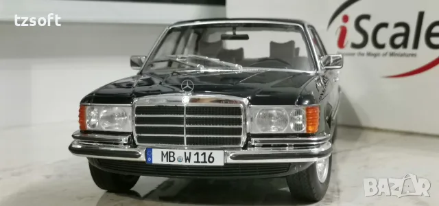 Mercedes-Benz S-class 450 SEL - W116 1975-1980 - iScale 1:18, снимка 5 - Колекции - 55801335