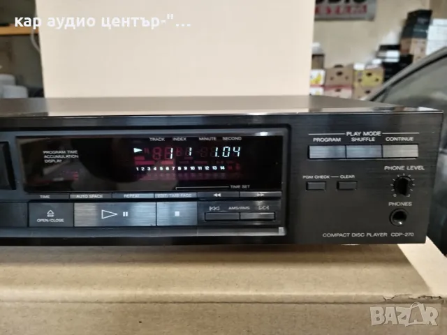 SONY CDP-270 Compact Disc Player , снимка 3 - Аудиосистеми - 49563858