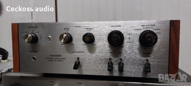 Стерео усилвател PIONEER SA-500A, снимка 2 - Ресийвъри, усилватели, смесителни пултове - 51868297