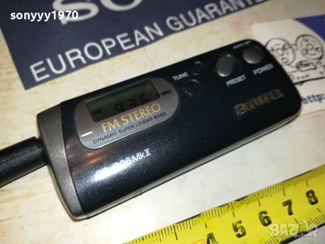 AIWA CR-D06MKII ВНОС FRANCE 2608231733, снимка 6 - Радиокасетофони, транзистори - 41974435