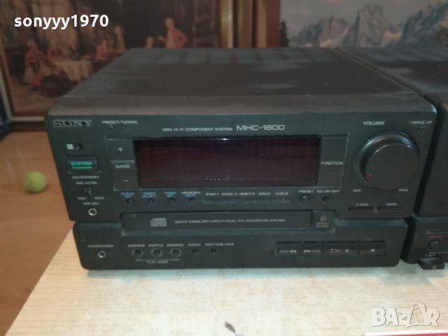 sony cd receiver+sony deck-made in japan 0103221838, снимка 16 - Ресийвъри, усилватели, смесителни пултове - 35960863