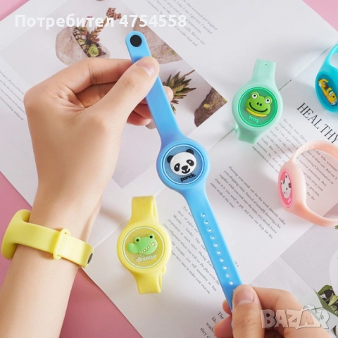 Детска играчка часовник, против комари, снимка 3 - Детски - 53792500