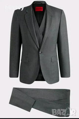 Костюм на Hugo Boss от 3 части , снимка 11 - Костюми - 50211821