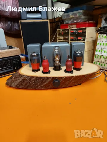 Лампов усилвател с EL-3 Tungsram и EBC-3 Philips