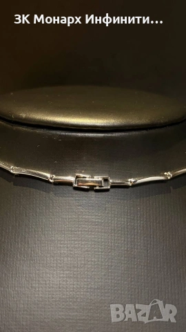 Сребърно колие , снимка 4 - Колиета, медальони, синджири - 49924757