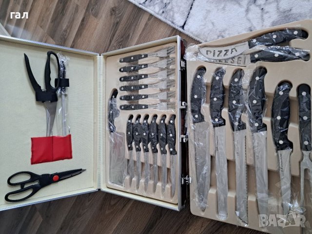 Куфарче с ножове и вилици