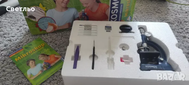Ученически Експериментален микроскоп космос, снимка 3 - Образователни игри - 47549915