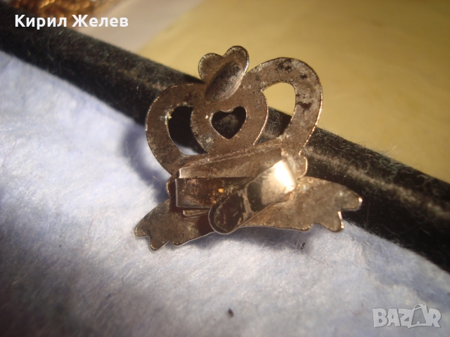 ПОЗЛАТЕНА с ФАСЕТ - КРИСТАЛЧЕТА АРИСТОКРАТИЧНА АРТ АПЛИКАЦИЯ 26428, снимка 2 - Антикварни и старинни предмети - 36095048