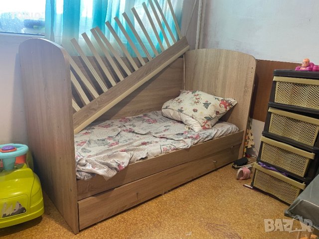 Кошарка/детско легло+ матрак, снимка 1 - Кошарки - 41419952