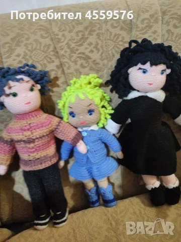 Плетени кукли, снимка 6 - Кукли - 53773251