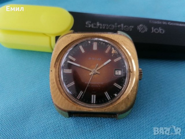 Колекционерски часовник PRIM  AUTOMATIC 21 JEWELS , снимка 2 - Колекции - 35956808