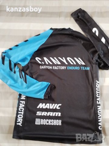 canyon pure cycling - ендуро блуза КАТО НОВА, снимка 9 - Спортни дрехи, екипи - 41480145