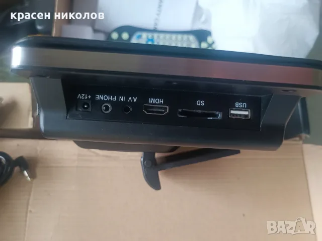 Headrest TFT монитор с DVD плейър+игра, снимка 6 - Плейъри, домашно кино, прожектори - 56090292