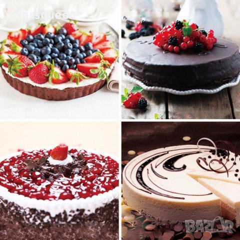 2125 Силиконова кръгла форма за печене с незалепваща повърхност, снимка 5 - Форми - 44237927