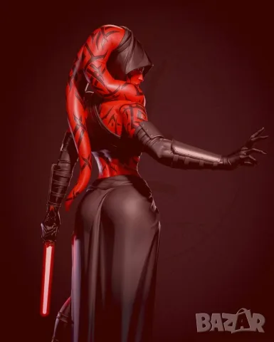 Статуя на Дарт Талoн - Star Wars Darth Talon - New Handmade, снимка 2 - Фигурки - 55828202
