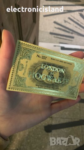 Билет за влак Хари Потър Лондон Експрес London Express Harri Potter NO.257 еднопосочно пътуване, снимка 3 - Други игри - 40084829