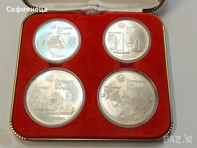 Канада 5 и 10 долара  XXI летни олимпийски игри, Монреал 1976 г.