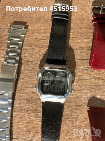 Модифициран часовник Casio, снимка 4 - Мъжки - 52290170