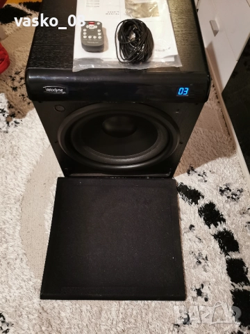 Velodyne CHT-12Q суббас, субуфер, снимка 3 - Тонколони - 52598695